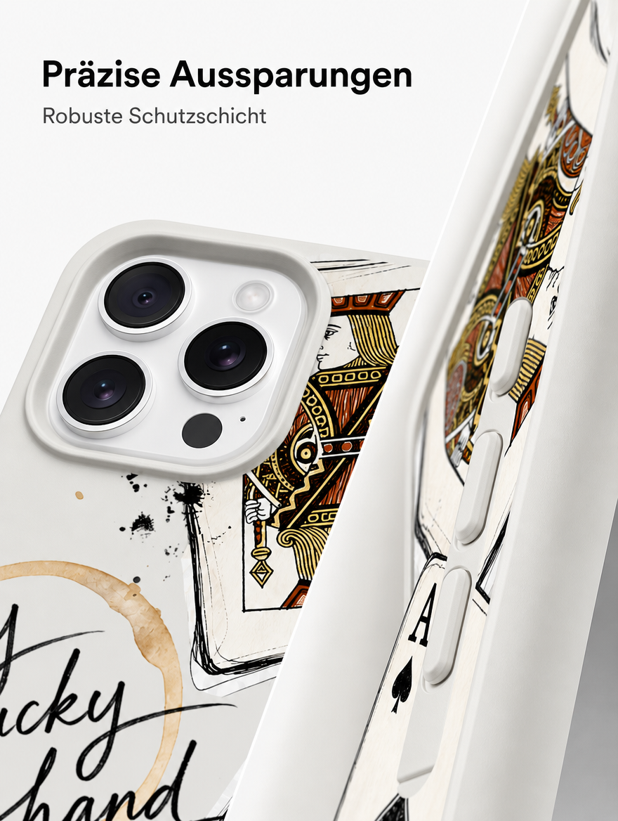 iPhone Hülle Schutzhülle stoßfest flexibel Qi kabelloses Laden Case