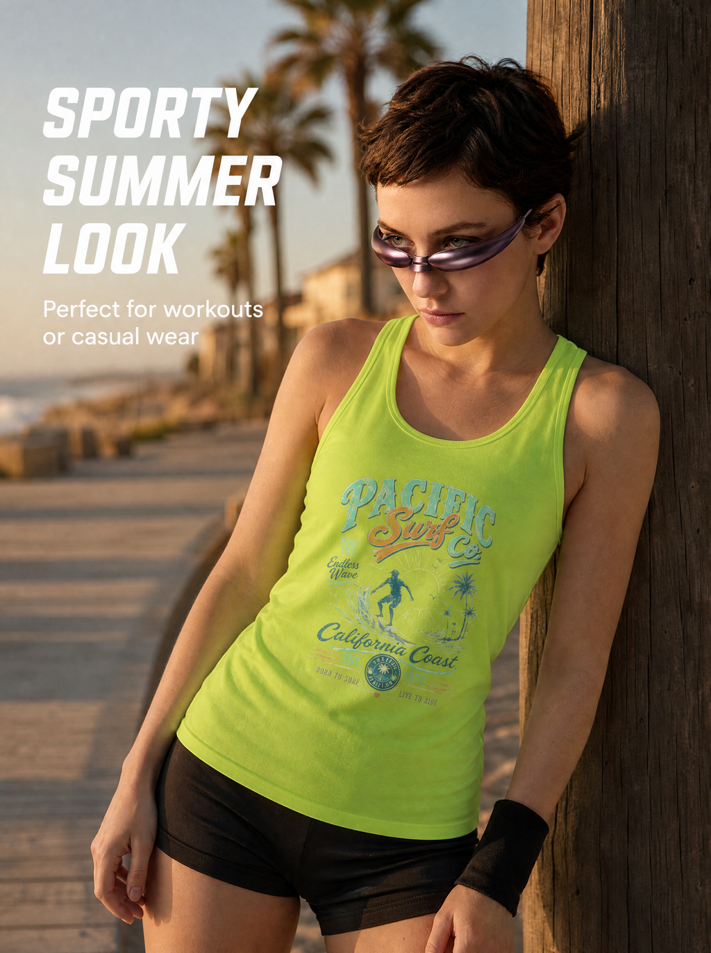 Tank Top Damen Sport atmungsaktiv Mesh leicht figurbetont Fitness Top