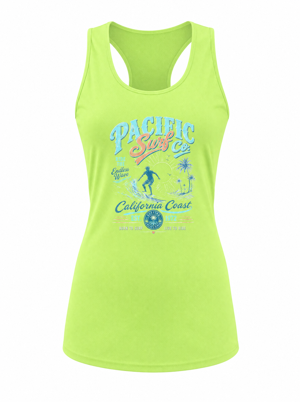 Tank Top Damen Sport atmungsaktiv Mesh leicht figurbetont Fitness Top