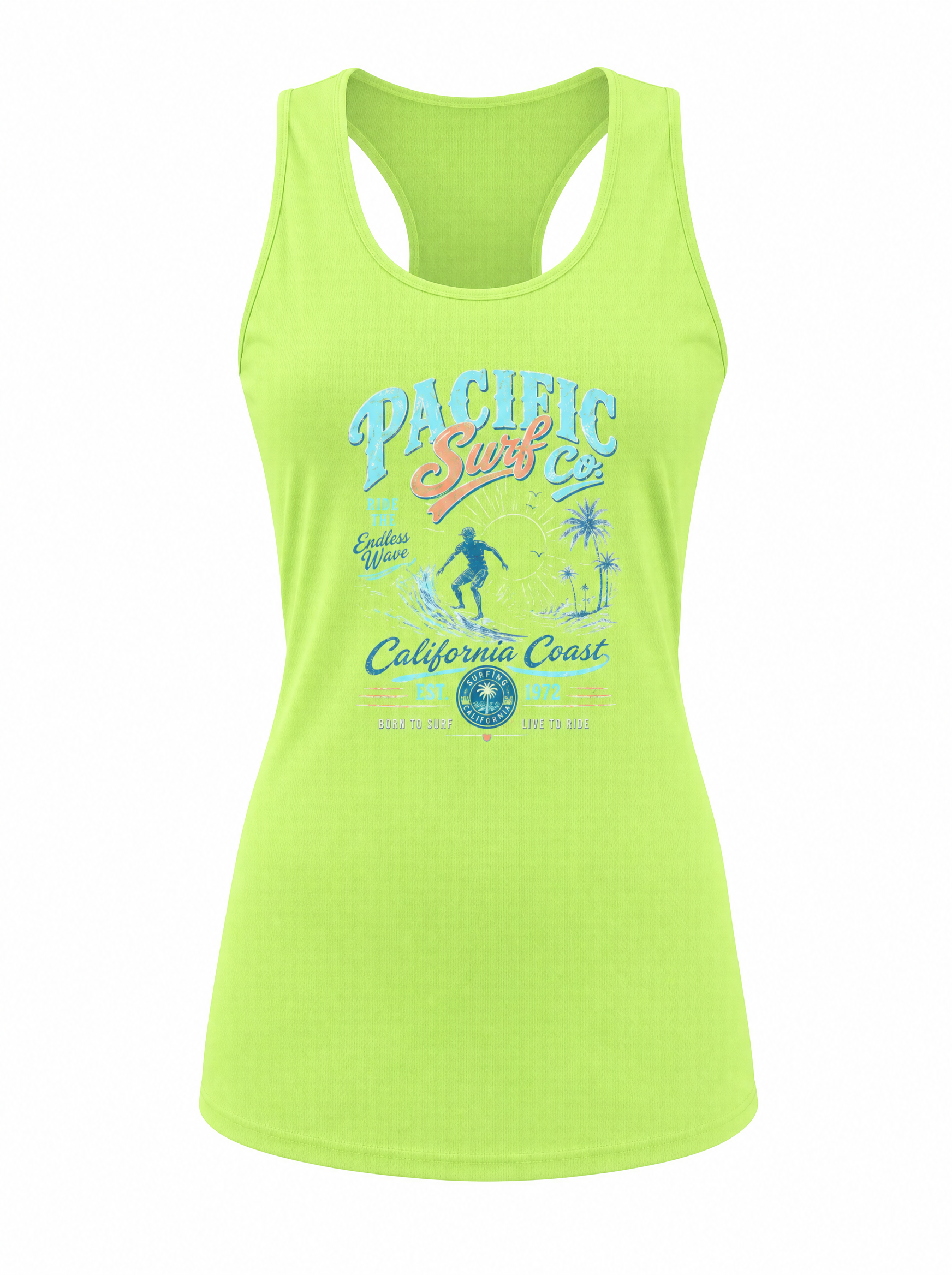 Tank Top Damen Sport atmungsaktiv Mesh leicht figurbetont Fitness Top