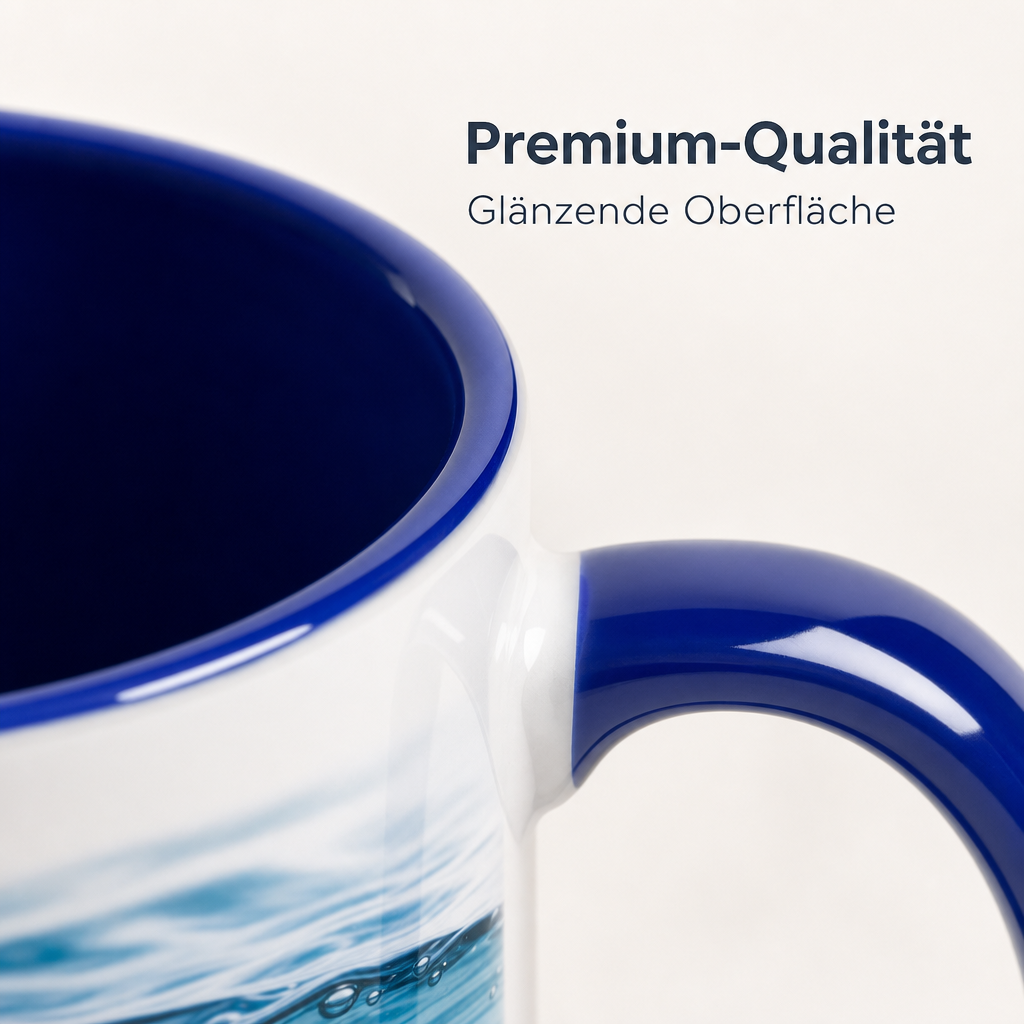 Schöne Tasse Fischmotiv Geschenk Kaffeetasse Aquarium Fische Meer