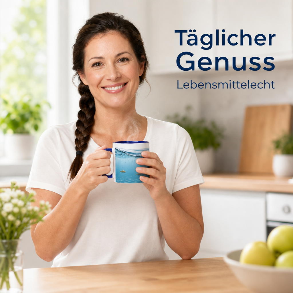 Schöne Tasse Fischmotiv Geschenk Kaffeetasse Aquarium Fische Meer