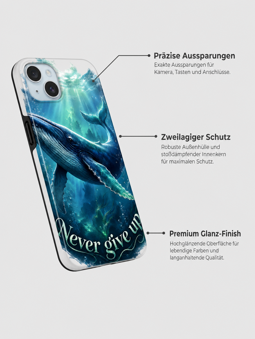 iPhone Premium Handyhülle iPhone Schutz Hartschale Case Smartphone