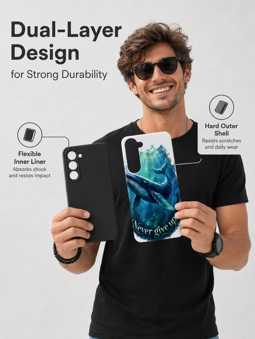 Galaxy Hartschalen Case Schutzhülle Premium Case Stoßfest