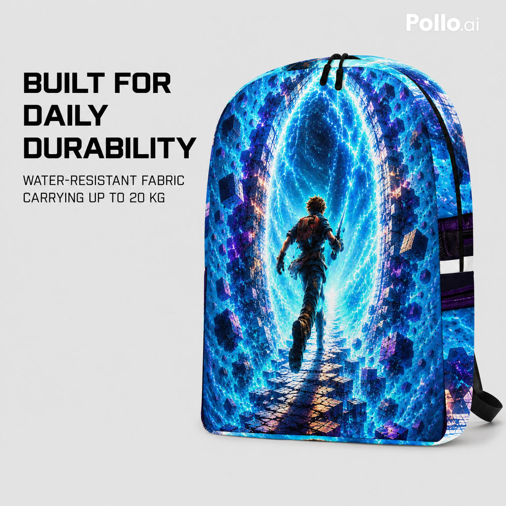 Backpack Water-Resistant Padded Laptop Compartment 15 inch 20 l Gaming