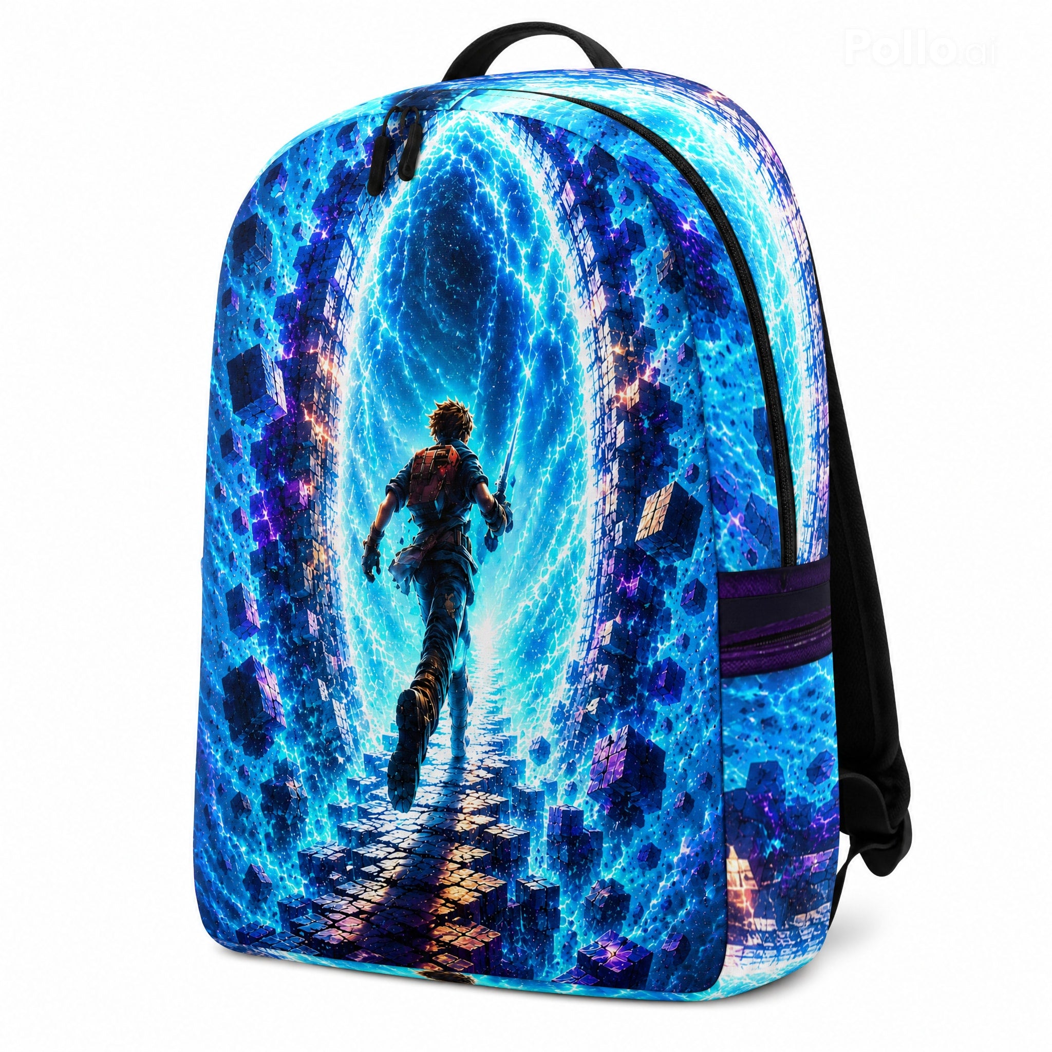 Backpack Water-Resistant Padded Laptop Compartment 15 inch 20 l Gaming