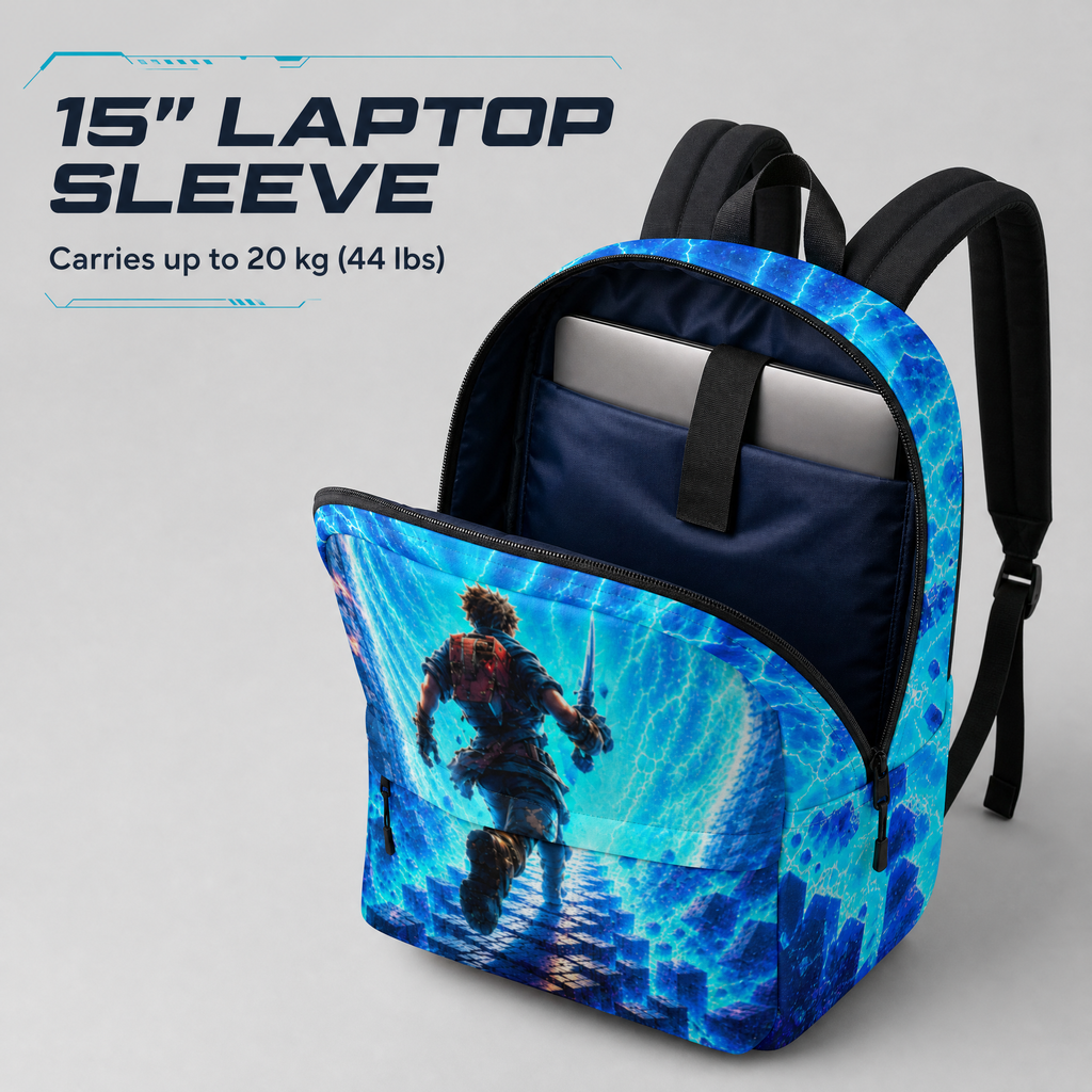 Rucksack Laptopfach ergonomisch gepolstert wasserabweisend Daypack Gamer