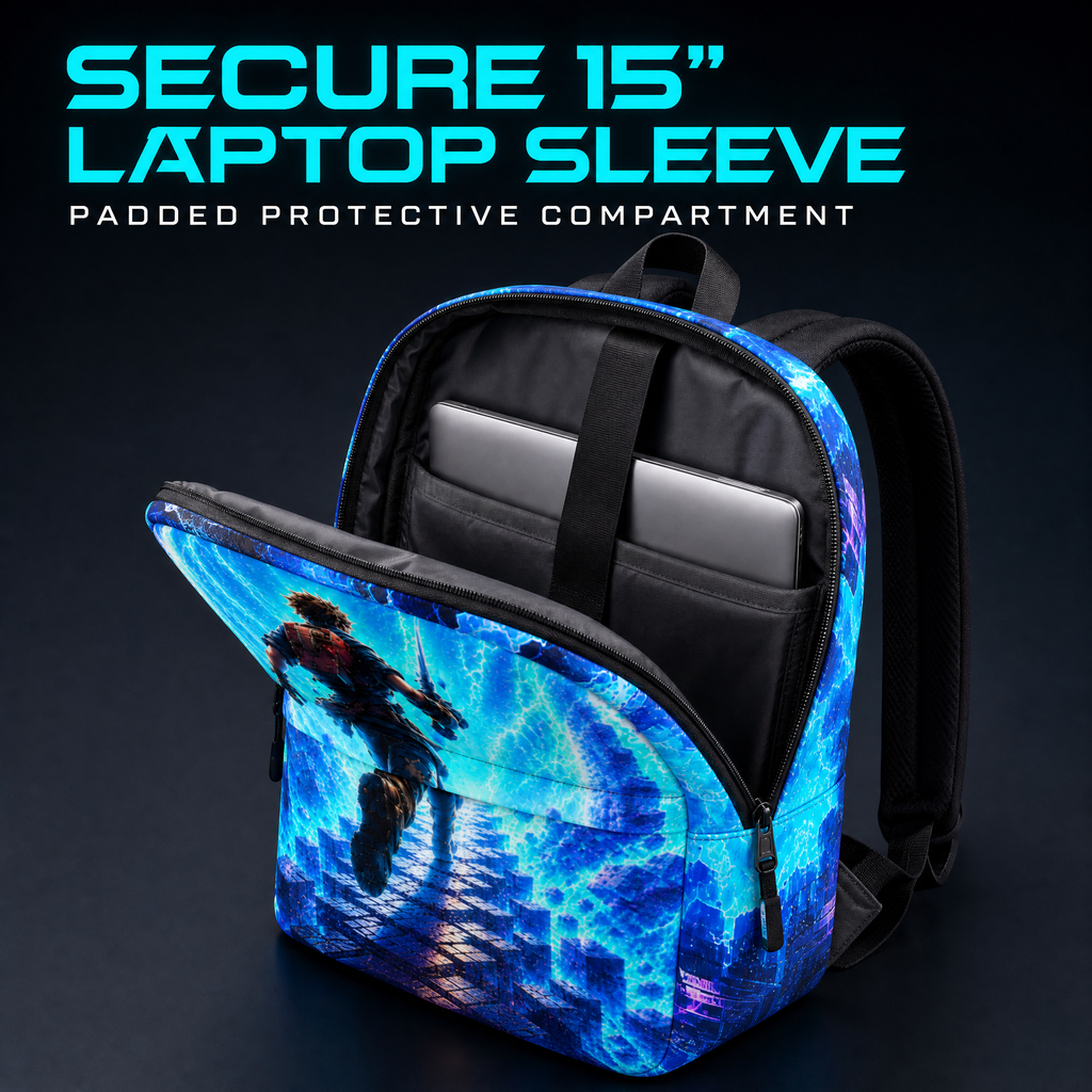 Rucksack Laptopfach ergonomisch gepolstert wasserabweisend Daypack Gamer