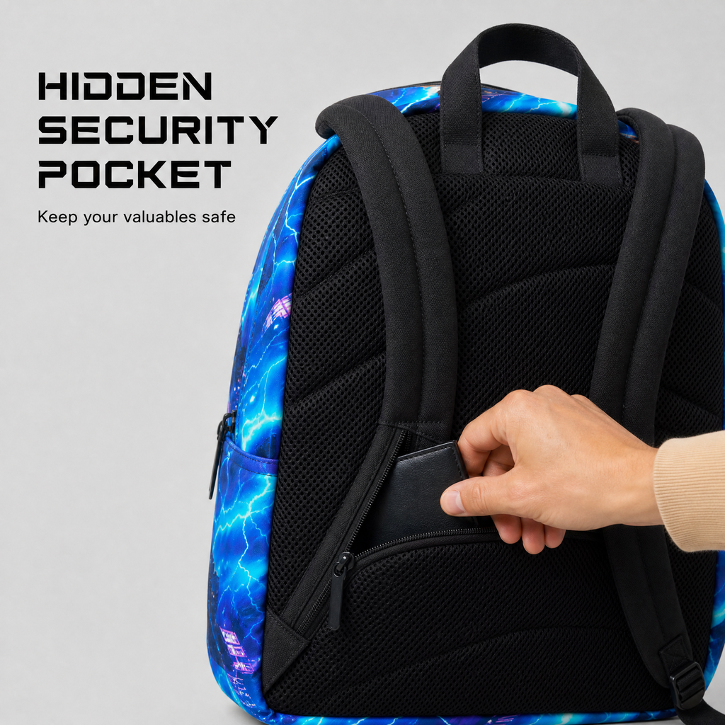 Rucksack Laptopfach ergonomisch gepolstert wasserabweisend Daypack Gamer