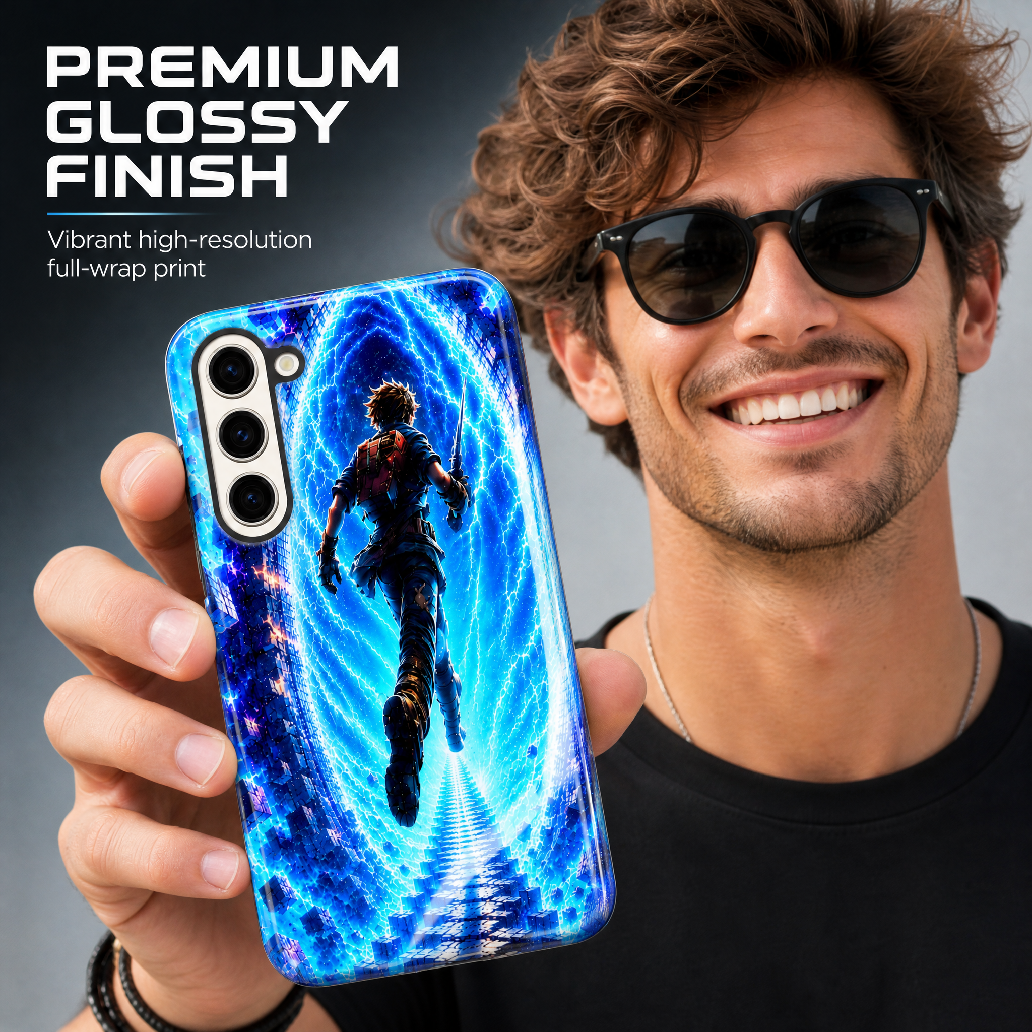 Samsung Galaxy Hülle Case stoßfest Hartschale zweilagig Schutz Gaming