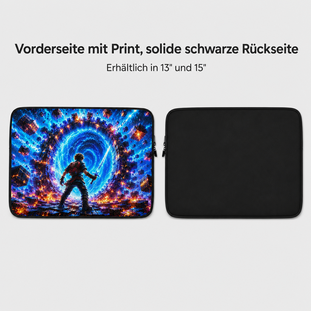 Notebook Tasche gepolstert wasserabweisend Laptop Sleeve Gaming Schule Büro