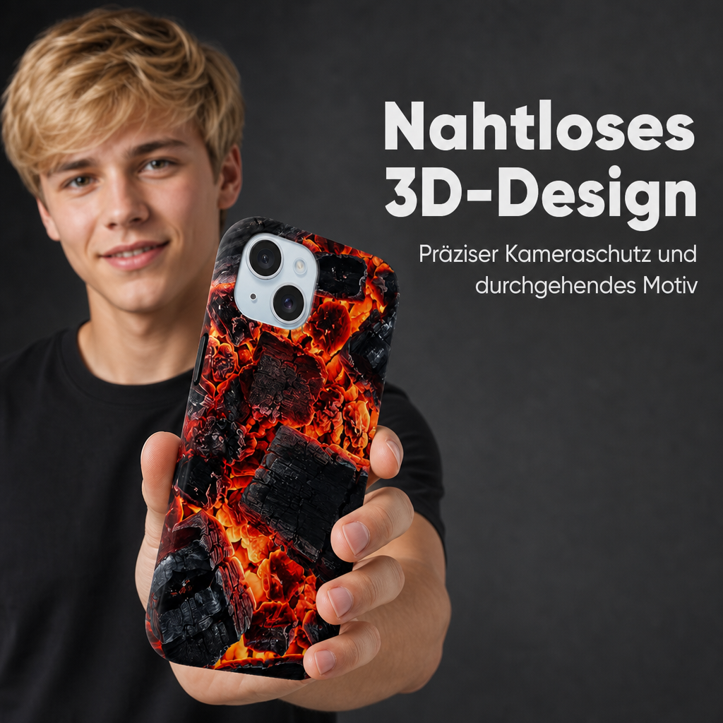 iPhone Case Hülle stoßfest Hartschale kabelloses Laden Schutzhülle Apple Geschenkidee