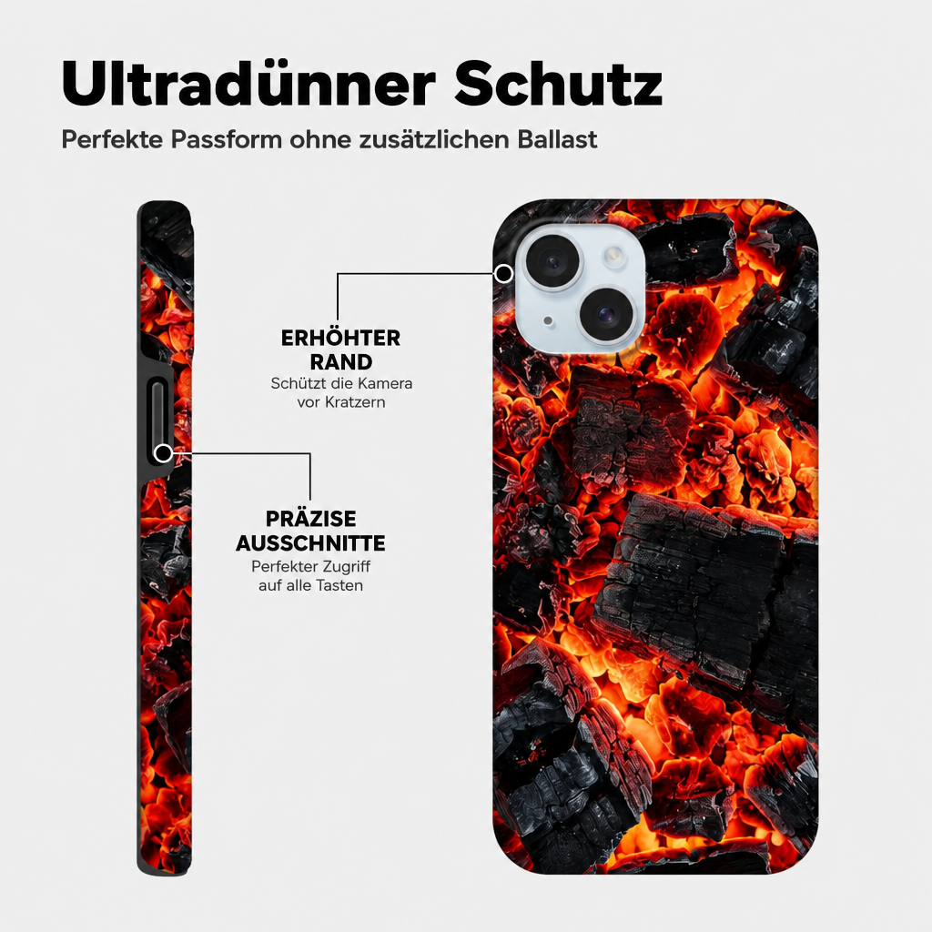iPhone Case Hülle stoßfest Hartschale kabelloses Laden Schutzhülle Apple Geschenkidee