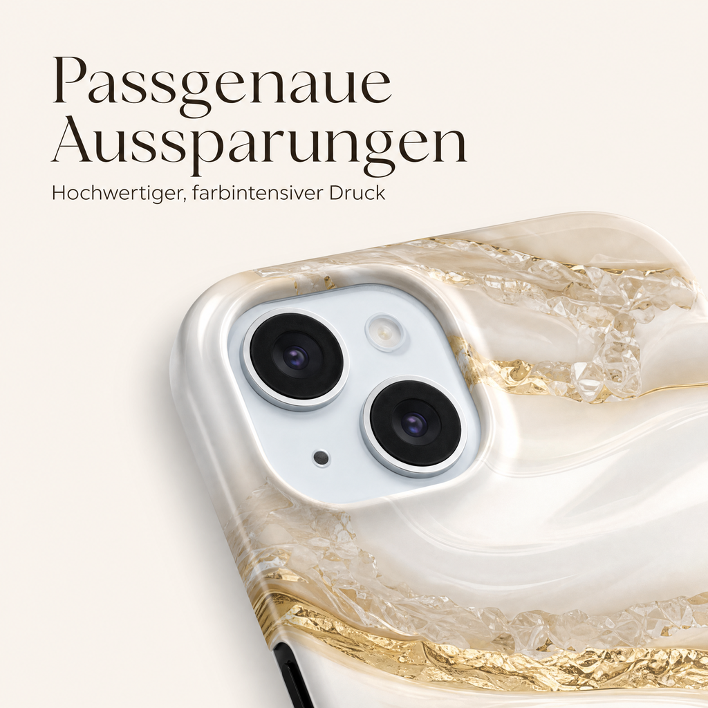 Hardcase Edel Handyhülle für iPhone – stoßfest, kratzfest, dünn und leicht