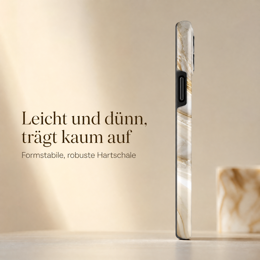 Hardcase Edel Handyhülle für iPhone – stoßfest, kratzfest, dünn und leicht
