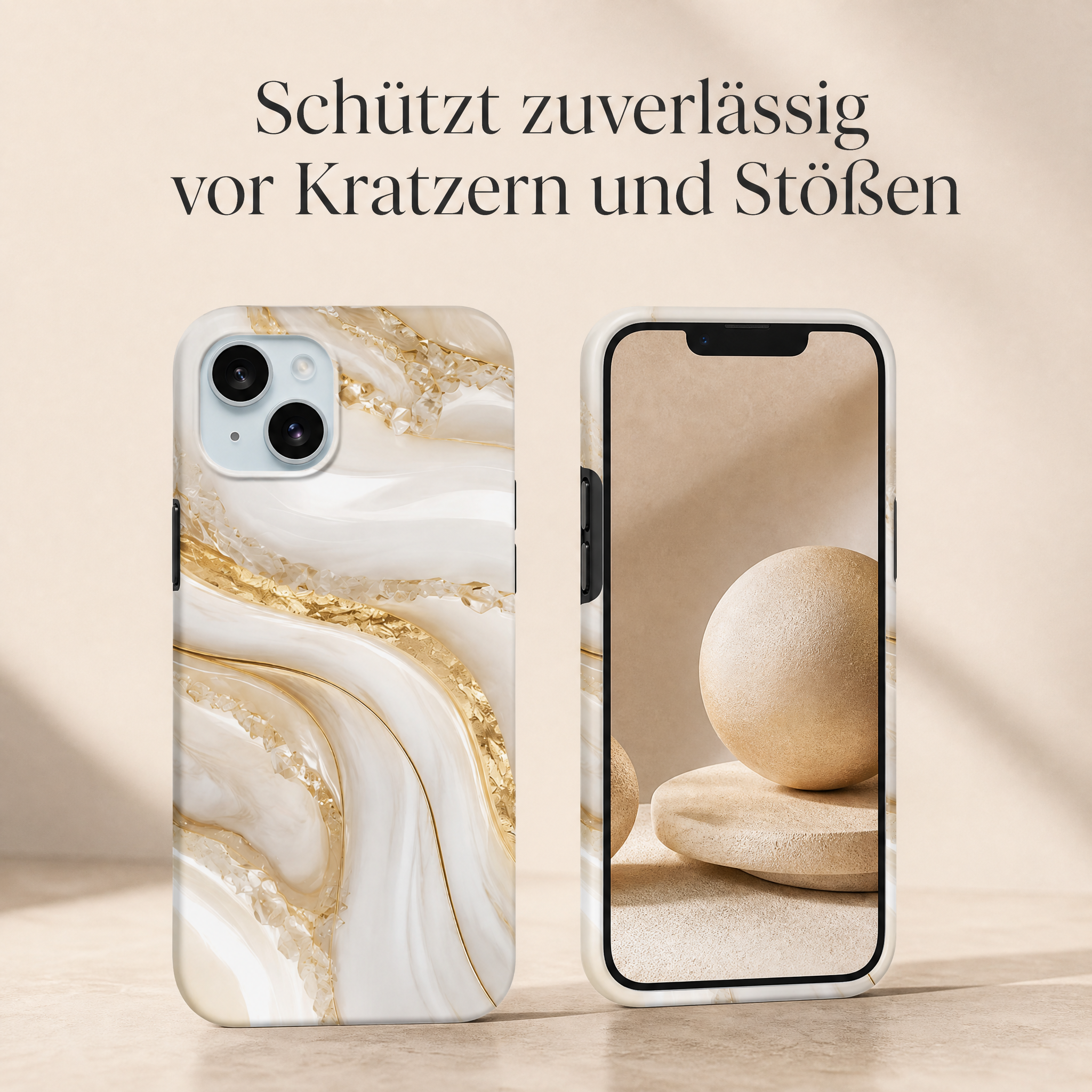 Hardcase Edel Handyhülle für iPhone – stoßfest, kratzfest, dünn und leicht