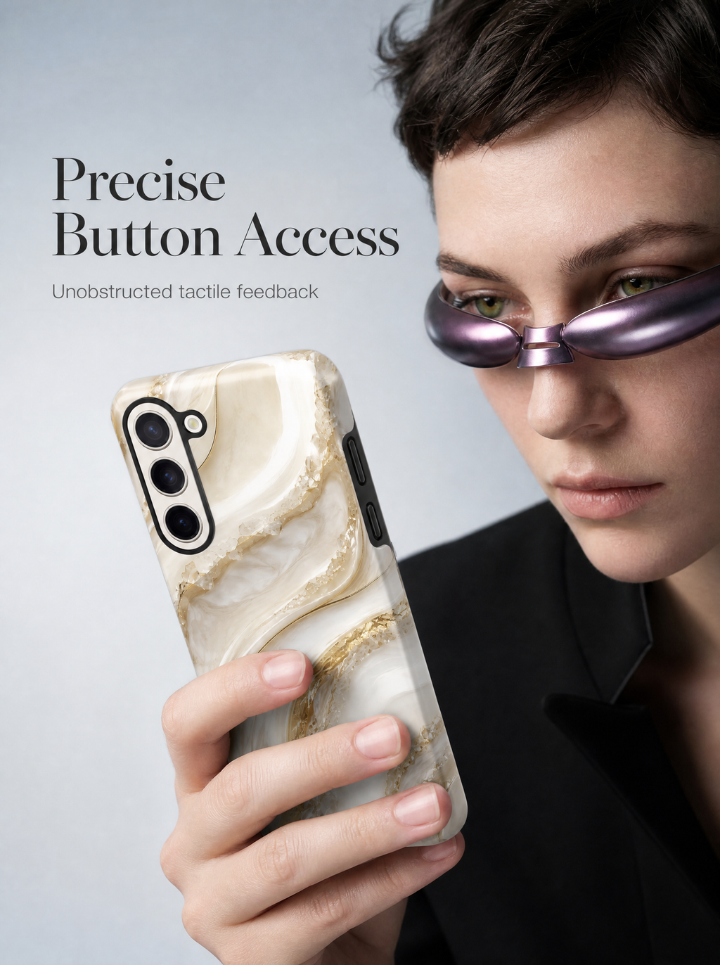 Samsung Galaxy Hardcase elegante  Handyhülle – stoßfest, kratzfest,