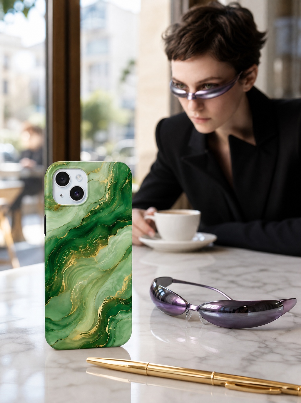 iPhone Case Hülle stoßfest Hartschale kabelloses Laden Schutzhülle Apple gift