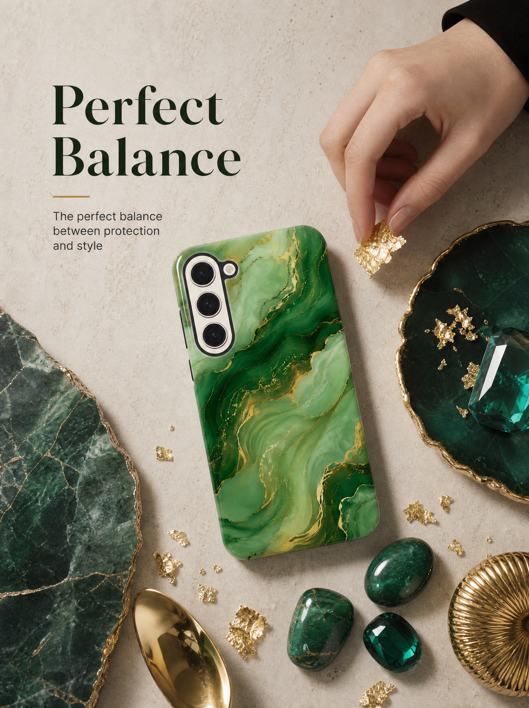 Samsung Galaxy Hülle Case stoßfest Hartschale Schutz Gaming Jade Design