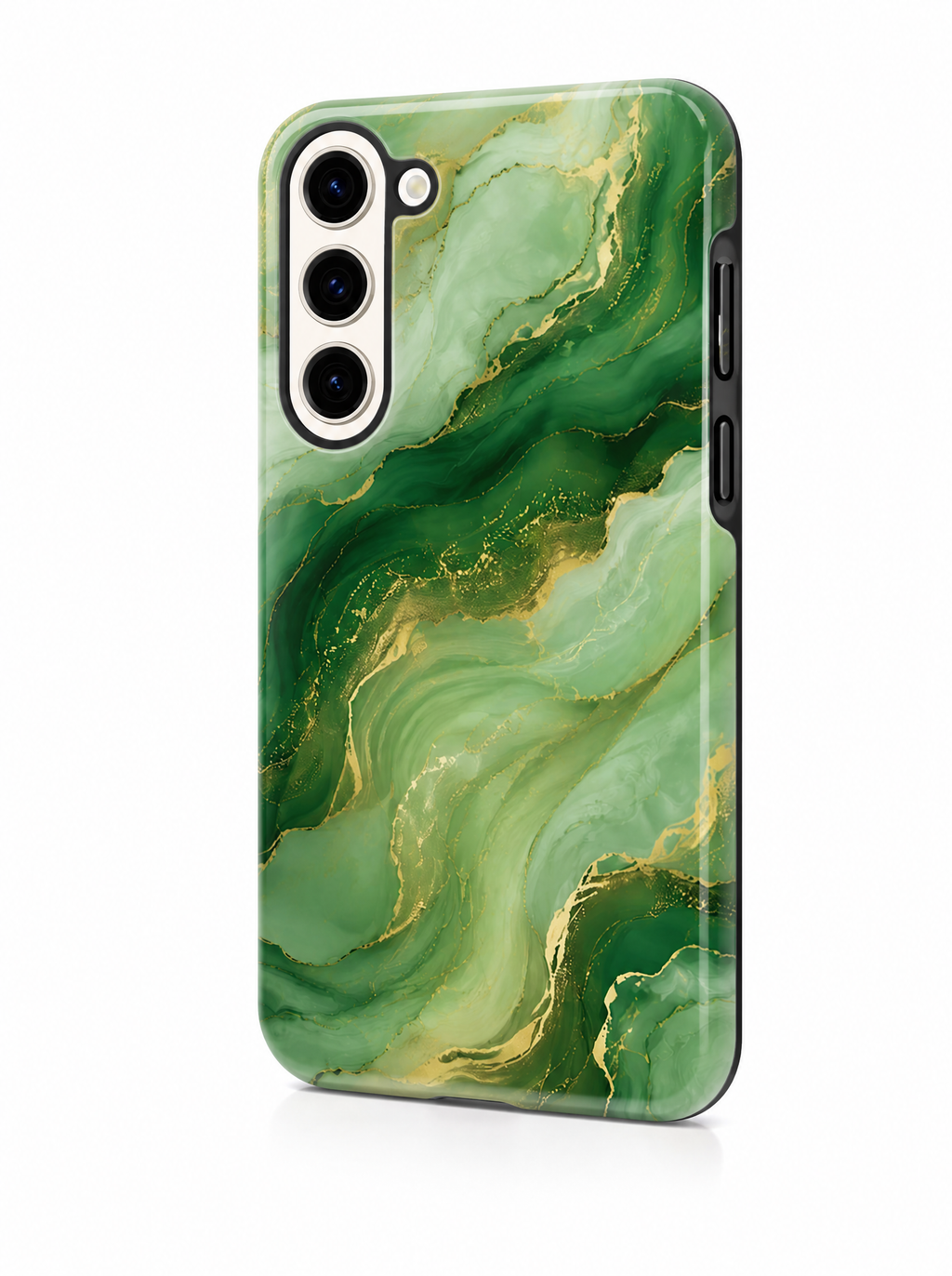 Samsung Galaxy Hülle Case stoßfest Hartschale Schutz Gaming Jade Design