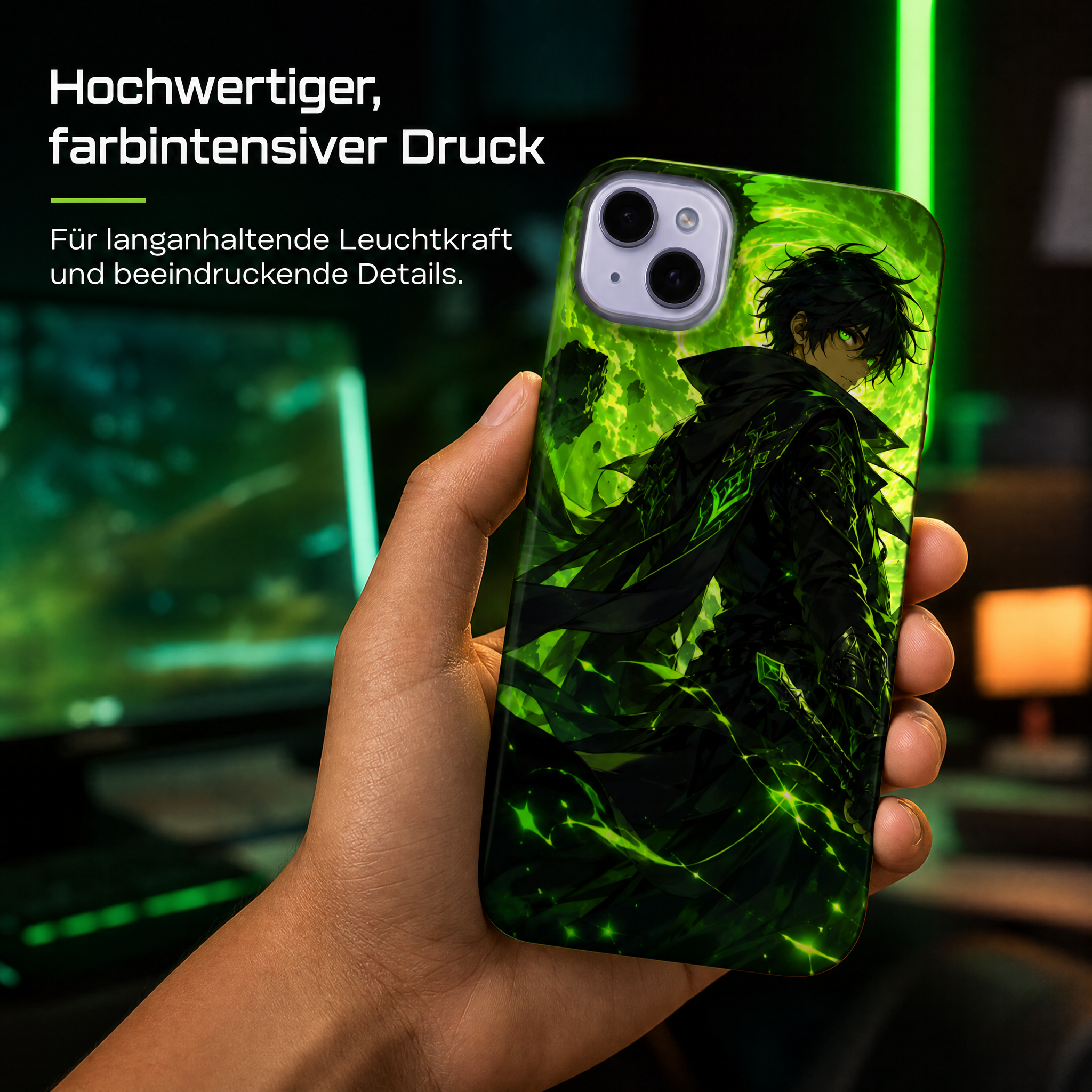 iPhone Case Hardcase – Schutzhülle stoßfest und kratzfest Anime Geschenk