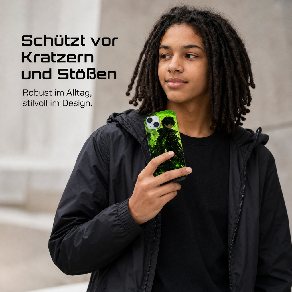 iPhone Case Hardcase – Schutzhülle stoßfest und kratzfest Anime Geschenk