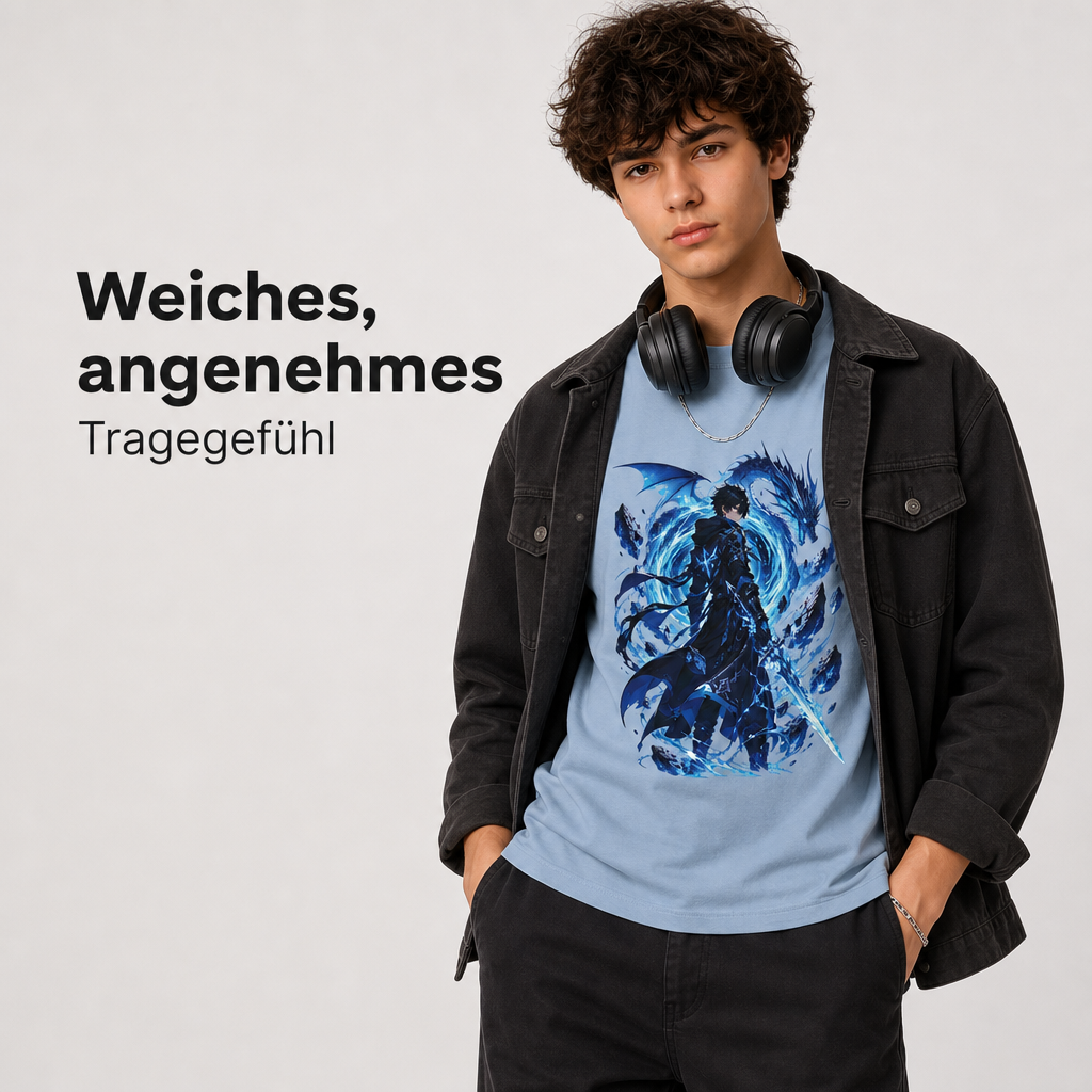 Anime T-Shirt  – Manga Otaku Ronin Fan - Shirt,  Gamer Geschenk