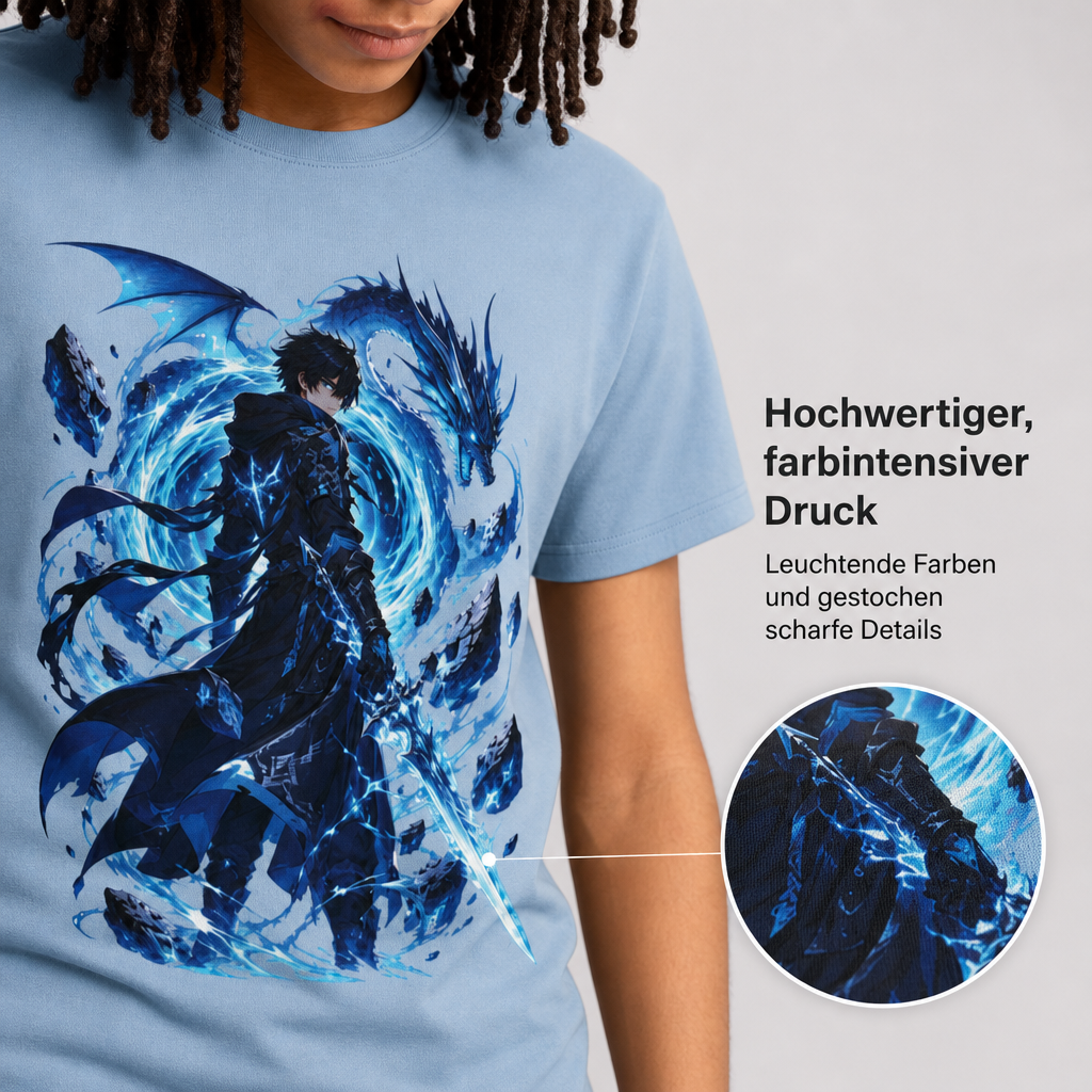 Anime T-Shirt  – Manga Otaku Ronin Fan - Shirt,  Gamer Geschenk