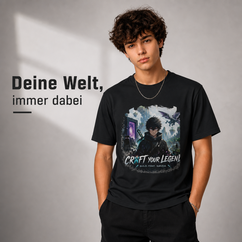 Fantasy Gaming T-Shirt The Portal Keeper | Cinematic Realms
