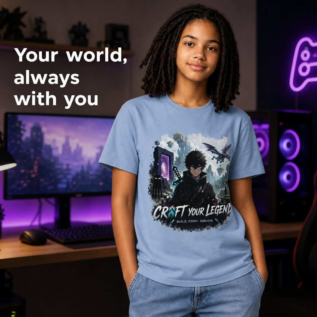 Fantasy Gaming T-Shirt The Portal Keeper | Cinematic Realms