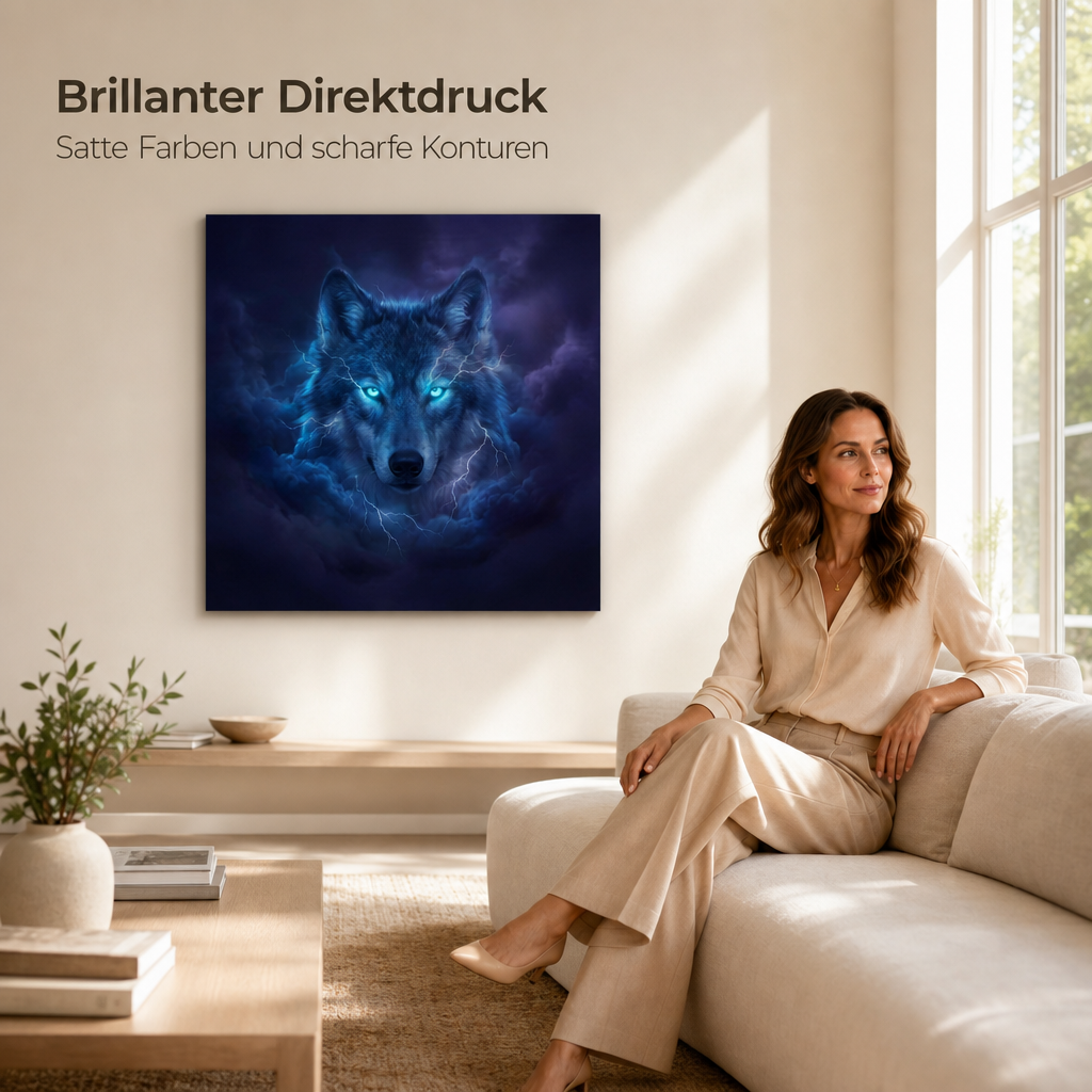 Wandbild Alu Dibond Metallbild Wohnzimmer Schlafzimmer Wanddeko Aufhängung