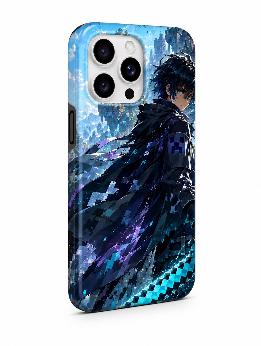 iPhone Hülle Case Hartschale stoßfest kabelloses Laden Anime Manga Apple