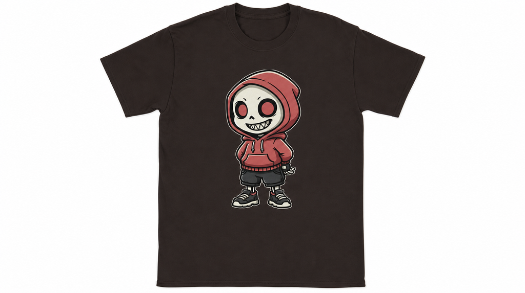 Premium Unisex T-Shirt Humor – Skull Hoodie Motiv Geschenk Shirt