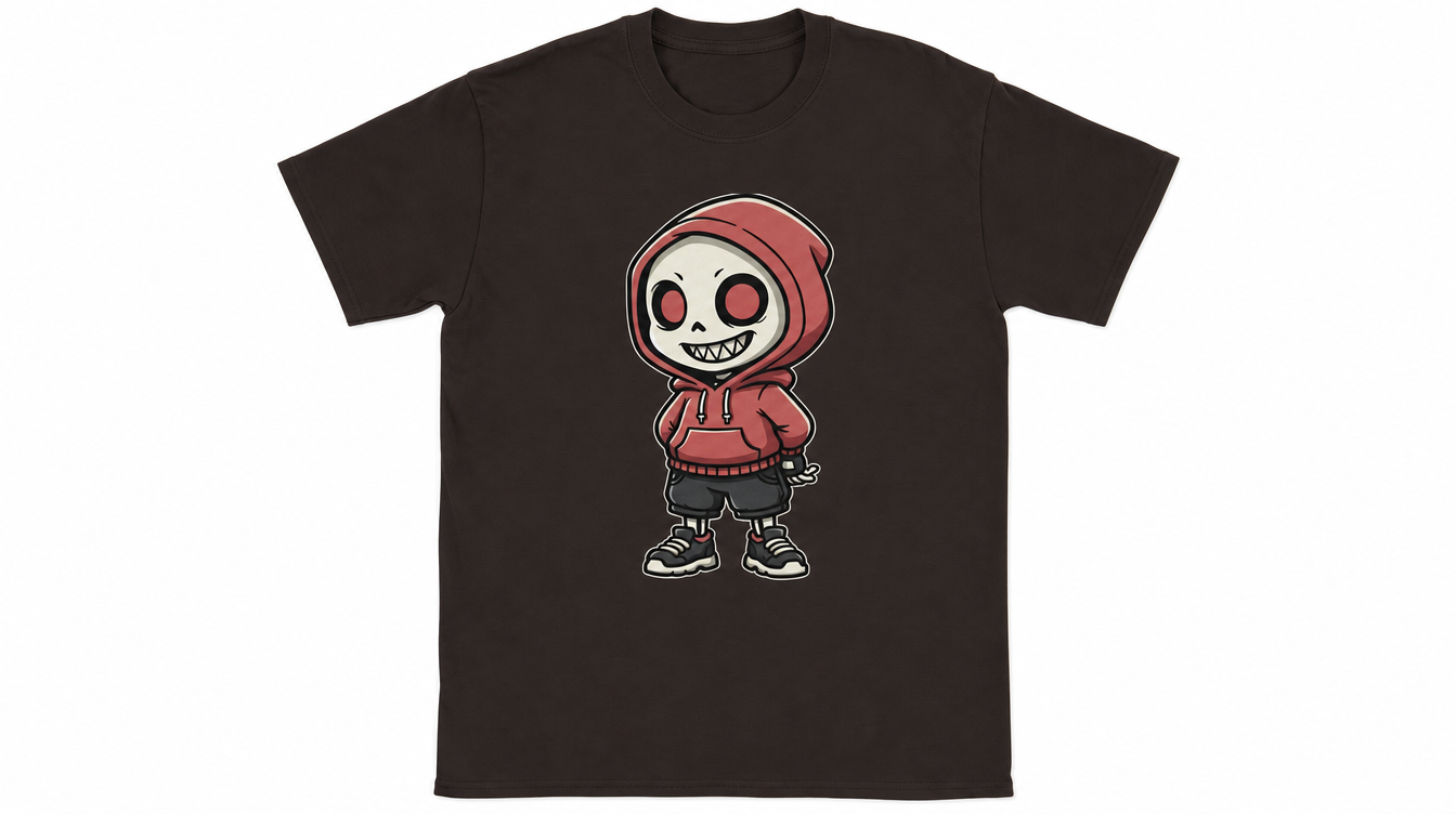 Premium Unisex T-Shirt Humor – Skull Hoodie Motiv Geschenk Shirt
