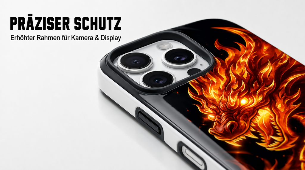 Handy Case  iPhone QI kompatible  Fantasy Hartschale Geschenk Apple