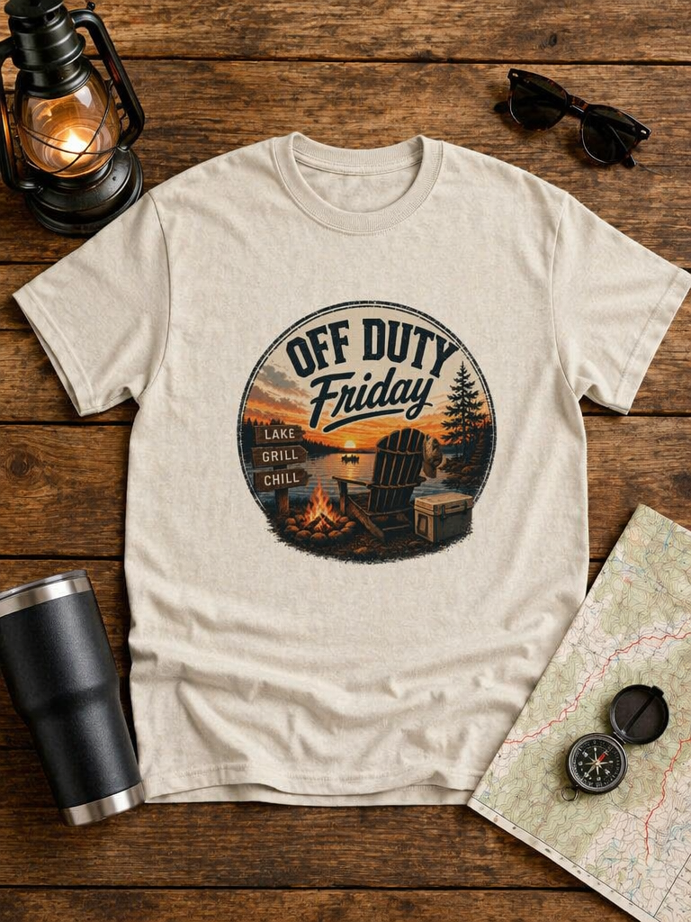 Off Duty Friday T-Shirt Herren & Damen