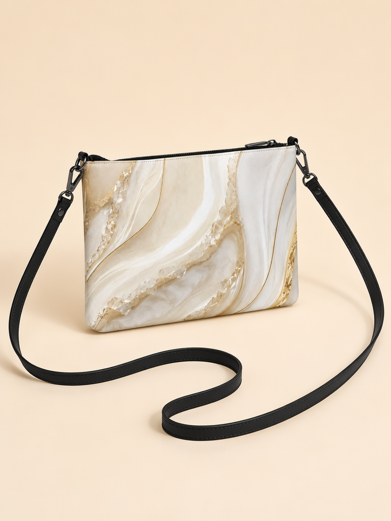 Umhängetasche Damen elegant – Handtasche mit Schultergurt für Alltag und Abend
