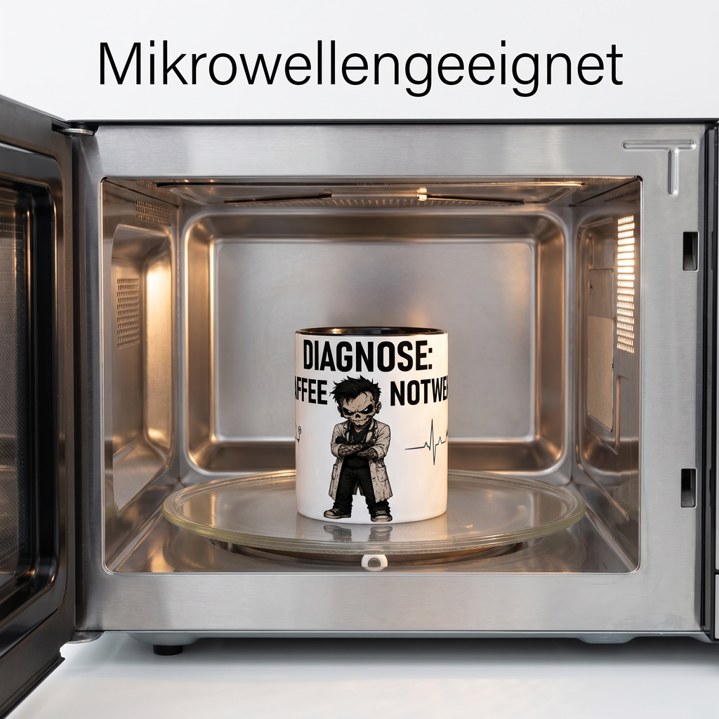Witzige Kaffee Tasse Geschenk Arzt Krankenschwester Skull Humor Mug