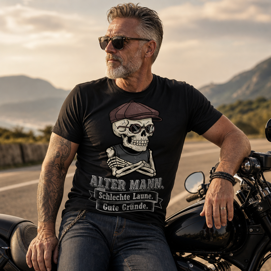 Witziges Sprüche-Shirt für Männer – Geburtstagsgeschenk für Opa oder Kollegen