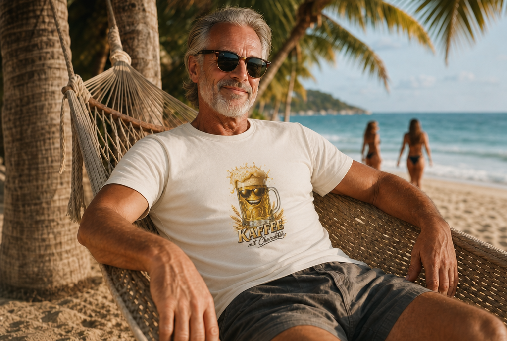 Lustiges T-Shirt Bier Fun Geschenk Männer Kollegen Papa Grillen