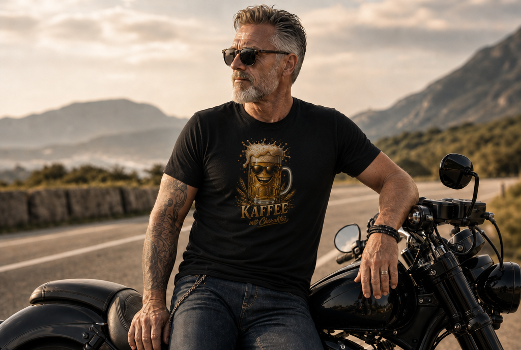 Lustiges T-Shirt Bier Fun Geschenk Männer Kollegen Papa Grillen