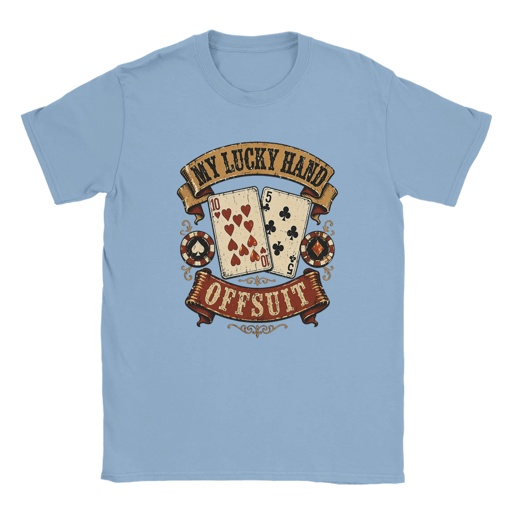 T-Shirt Poker Herren Damen Baumwolle Kartenspiel Casino Homegame Geschenkidee