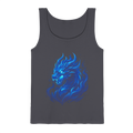 Blue Flame Dragon – Premium Tank Top