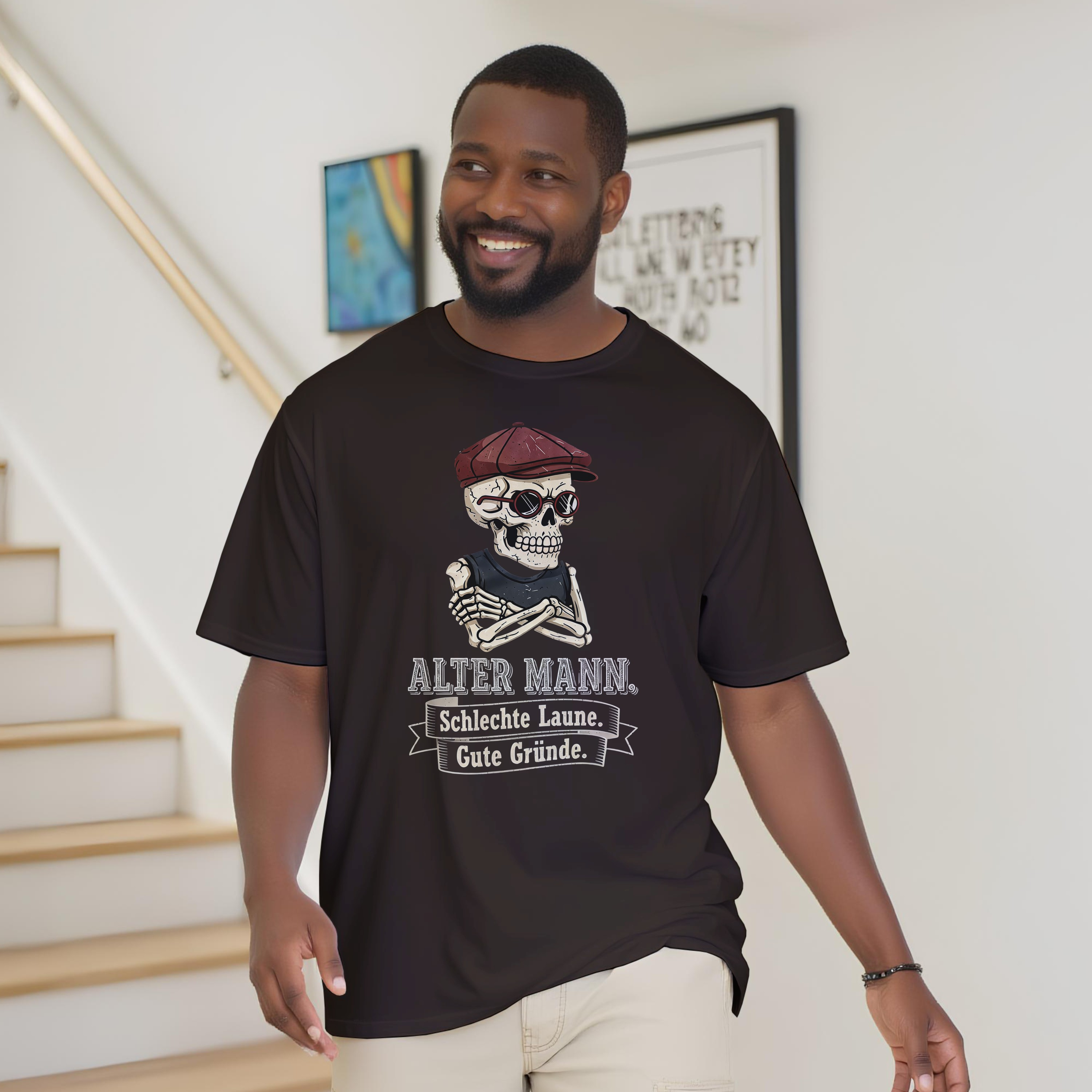 Witziges Sprüche-Shirt für Männer – Geburtstagsgeschenk für Opa oder Kollegen