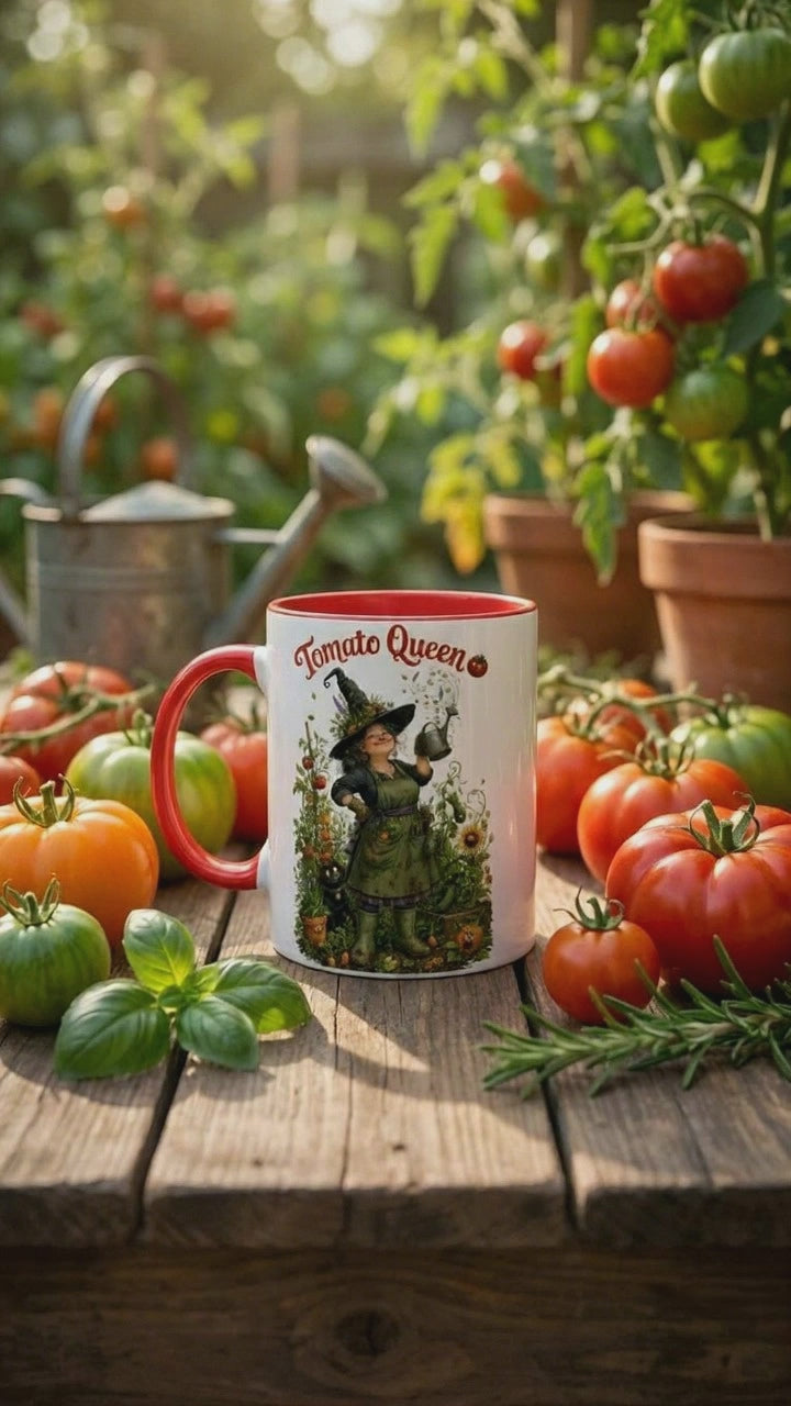 Gartenfreundin lustige bunte Tasse Geschenk Gärtnerin Kollegin Ruhestand