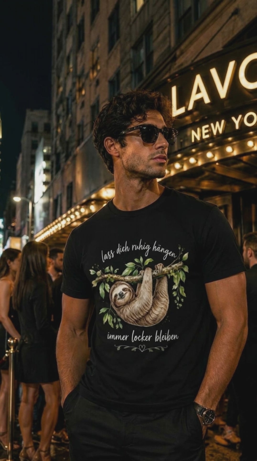 lustiges Sprüche T-Shirt witziges Fun Geschenk Faultier Kollegen Büro