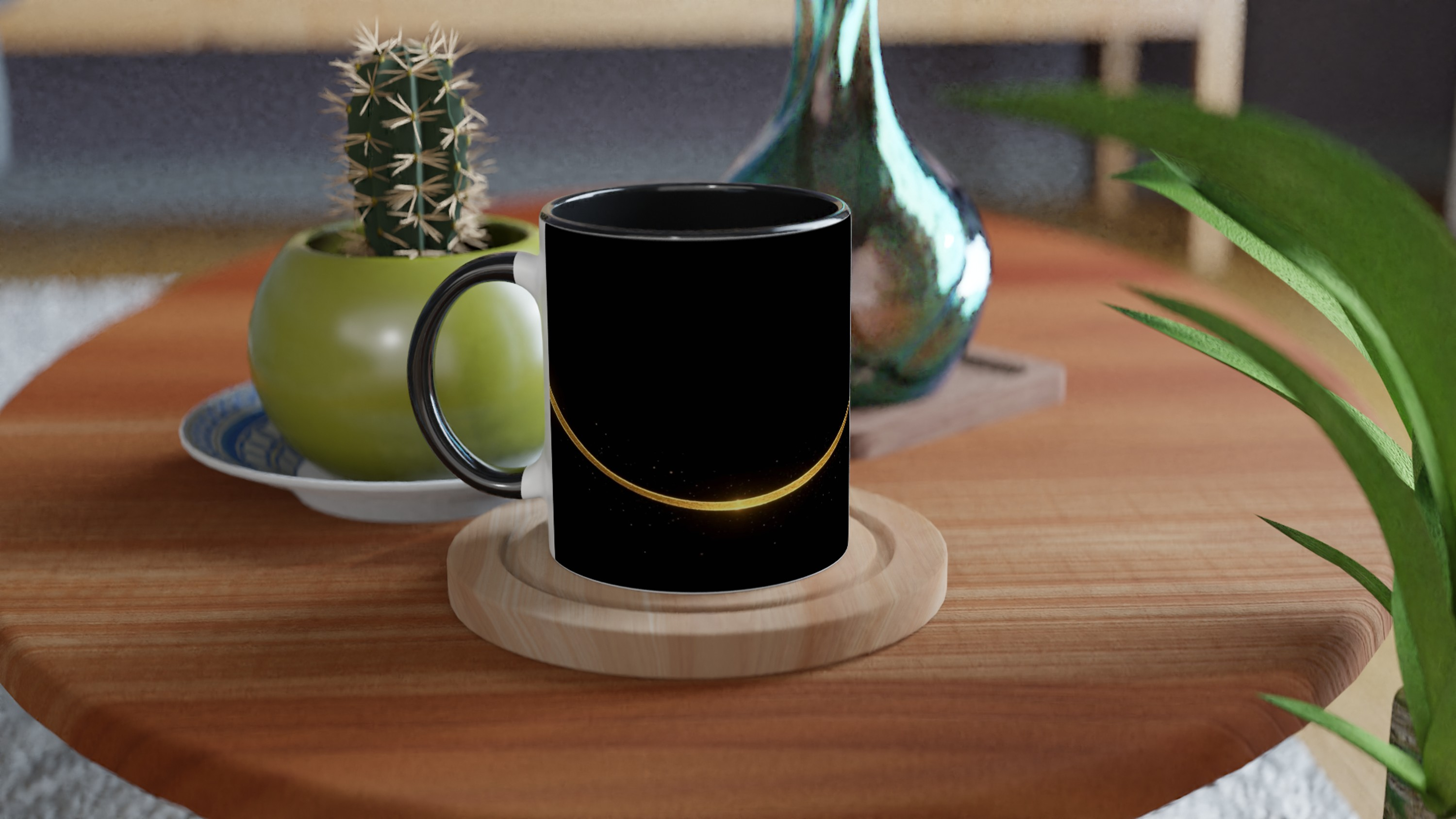 schöne Tasse Geschenk  edles Line Art stilvolles Geschenk Kollege Freundin Umzug