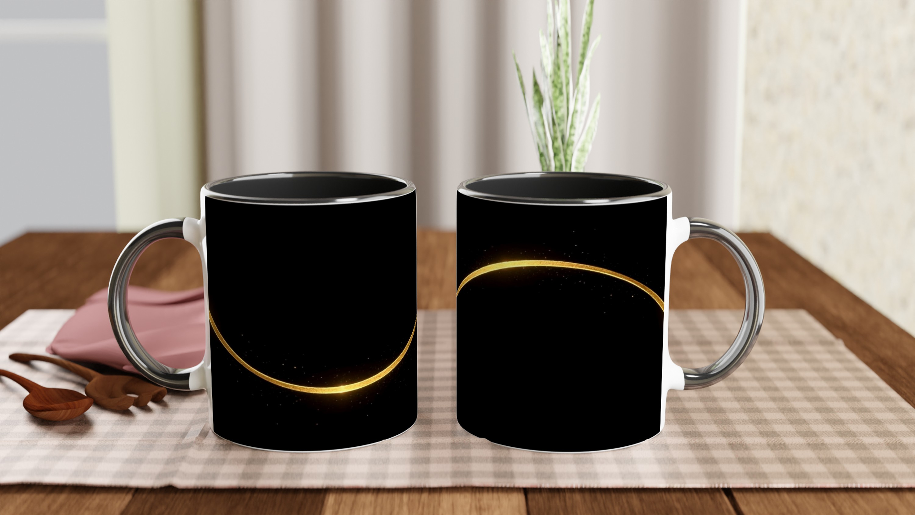 schöne Tasse Geschenk  edles Line Art stilvolles Geschenk Kollege Freundin Umzug