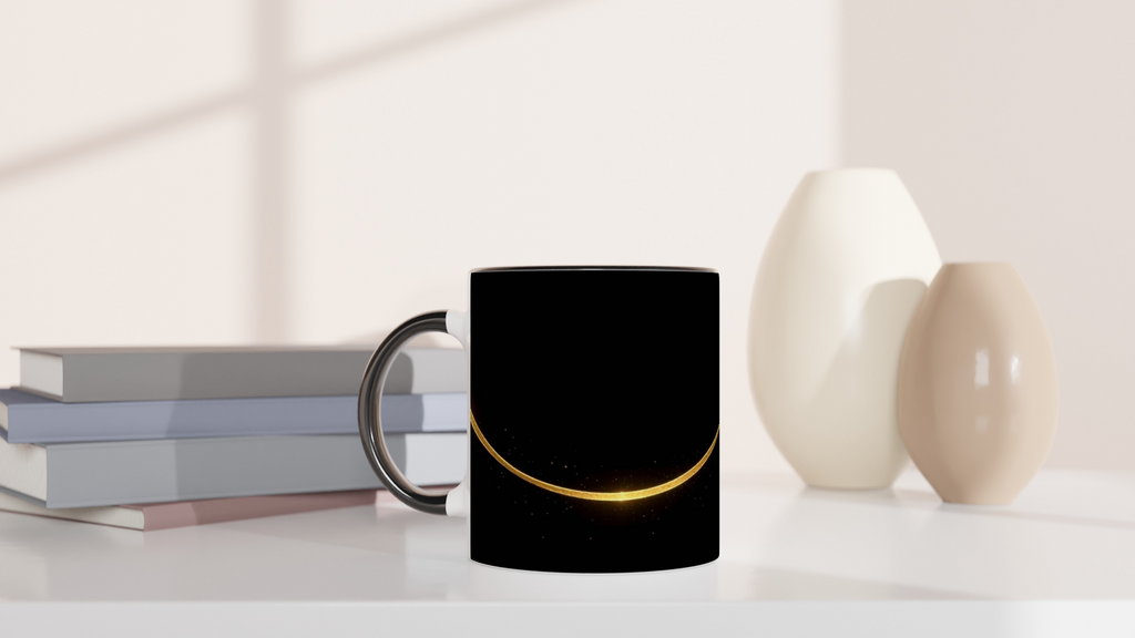 schöne Tasse Geschenk  edles Line Art stilvolles Geschenk Kollege Freundin Umzug