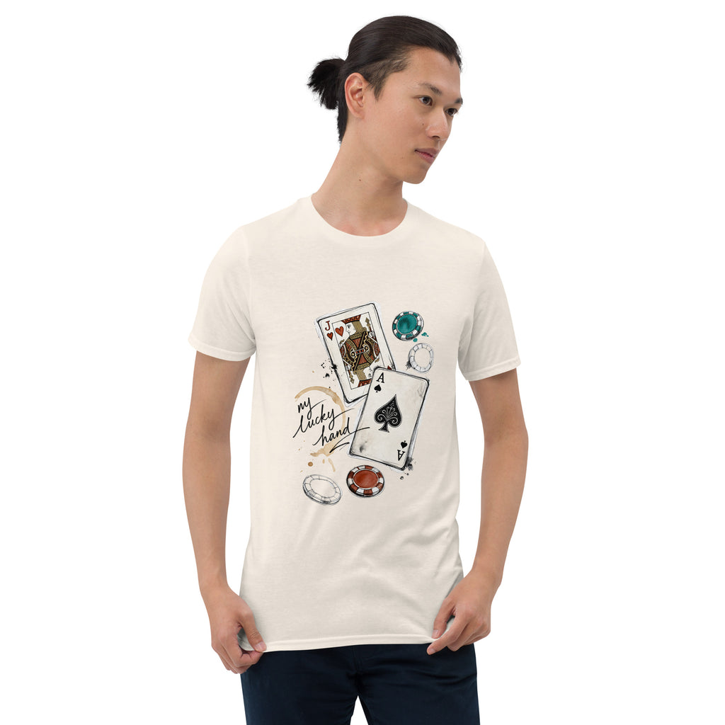 T-Shirt Poker Herren Damen Baumwolle Kartenspiel Casino Homegame Geschenk